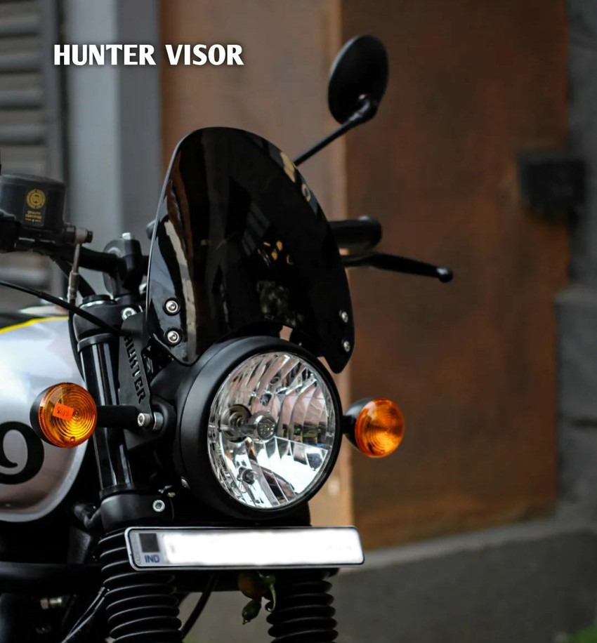 Front visor for 2025 royal enfield