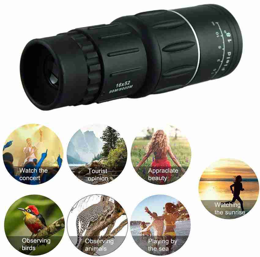 16x52 monocular telescope top