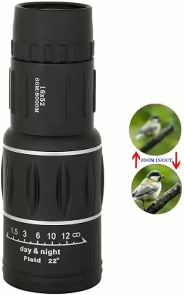 SellRider 16X52 Long Range Monocular 66 8000M HD High Power