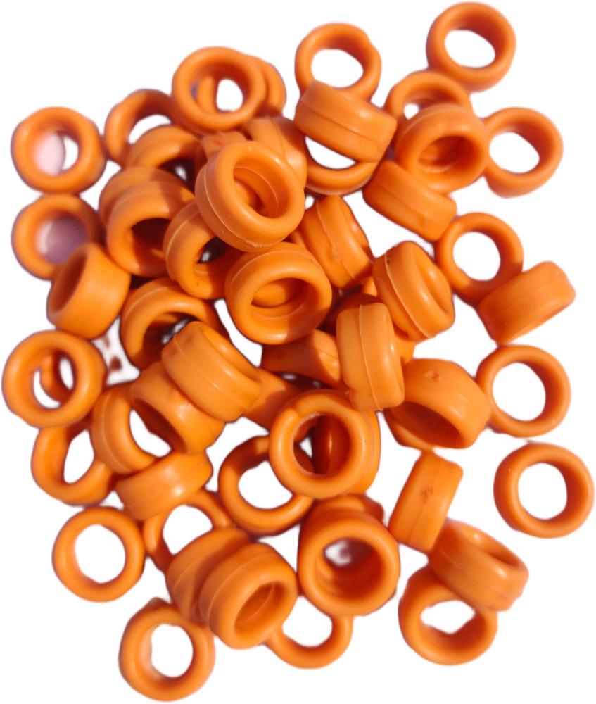 HITESH Pigeon foot orange hard rubber ring 40 pcs Bird Shoulder Guard Price in India Buy HITESH Pigeon foot orange hard rubber ring 40 pcs Bird Shoulder Guard online at Flipkart