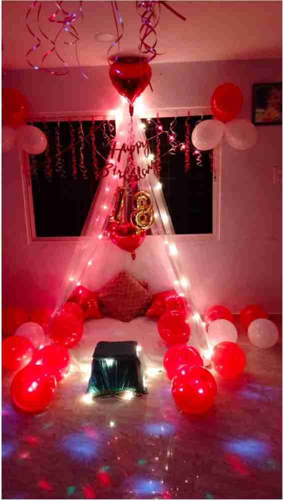 18th Birthday Party Decorations for Adult Golden India