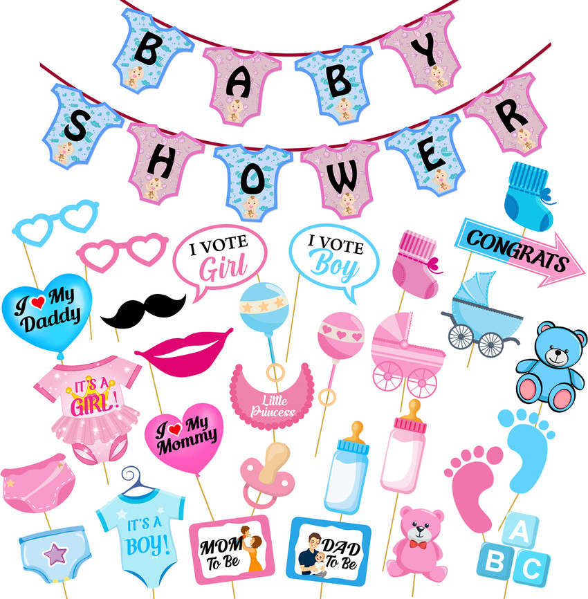 Baby shower cheap decoration props