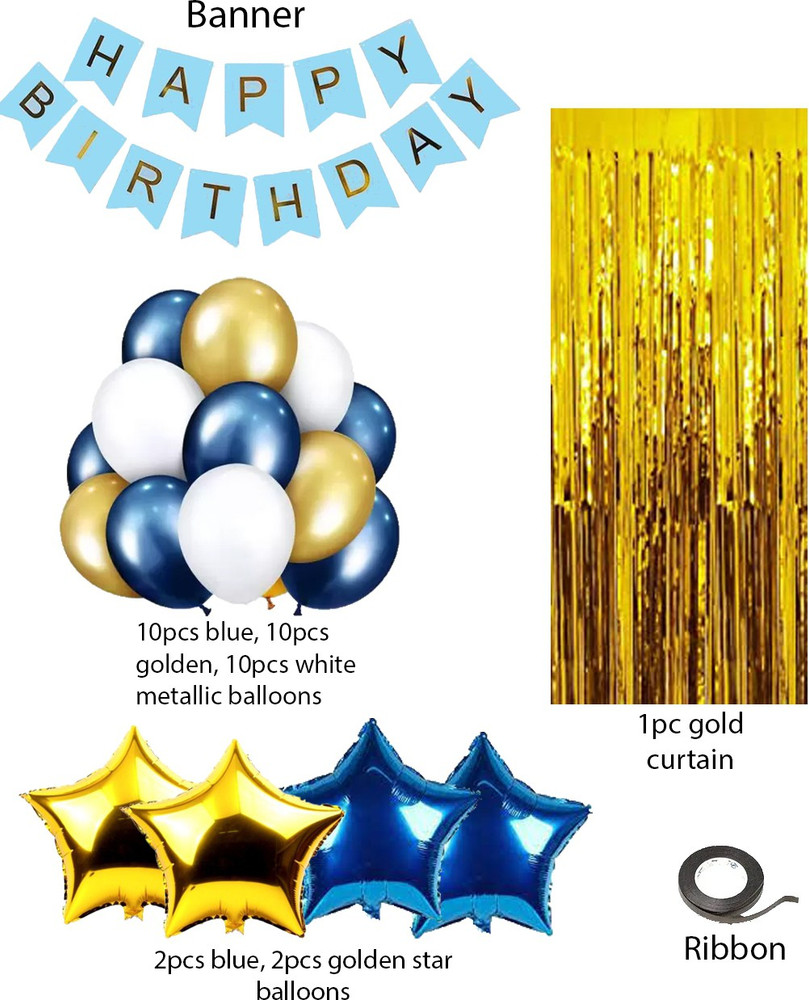 Birthday shop decoration ribbon