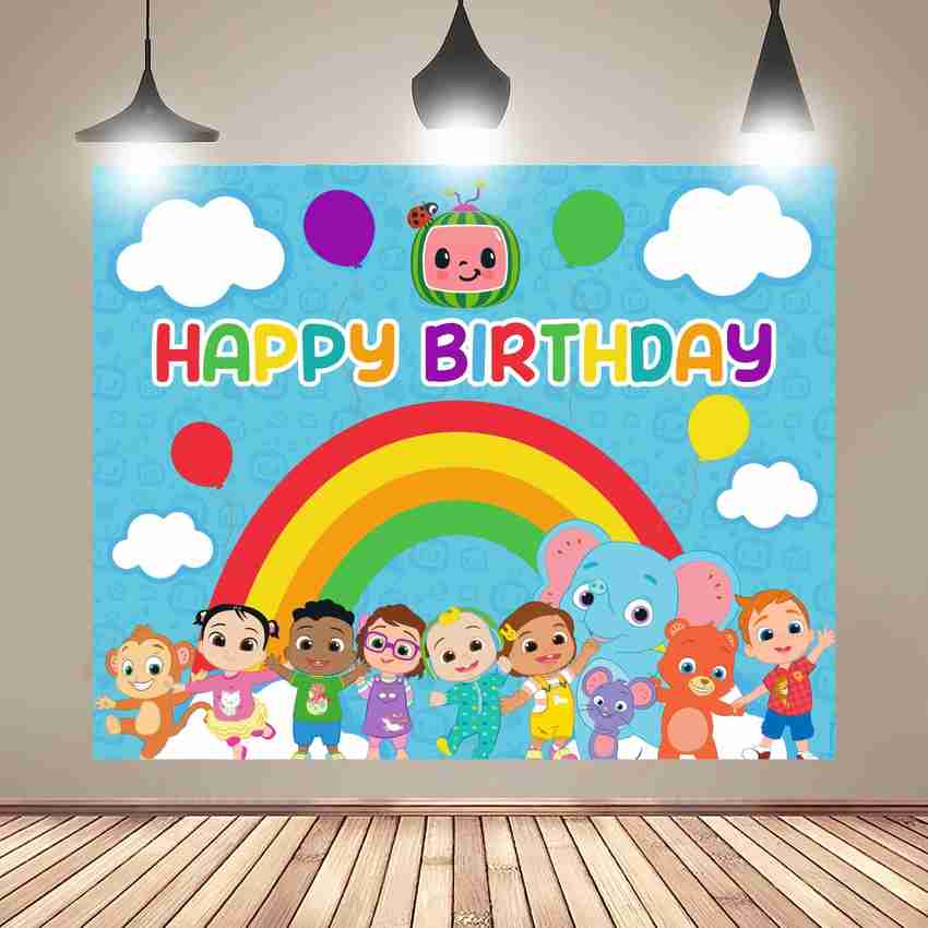 Cocomelon birthday banner discount