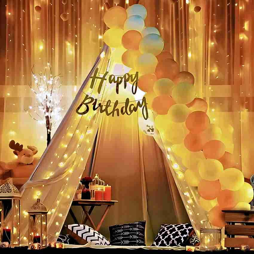 1iAM Happy Birthday Cabana Tent Party Decoration 26 Pics Combo White Golden Price in India Buy 1iAM Happy Birthday Cabana Tent Party Decoration 26 Pics Combo White Golden online at Flipkart