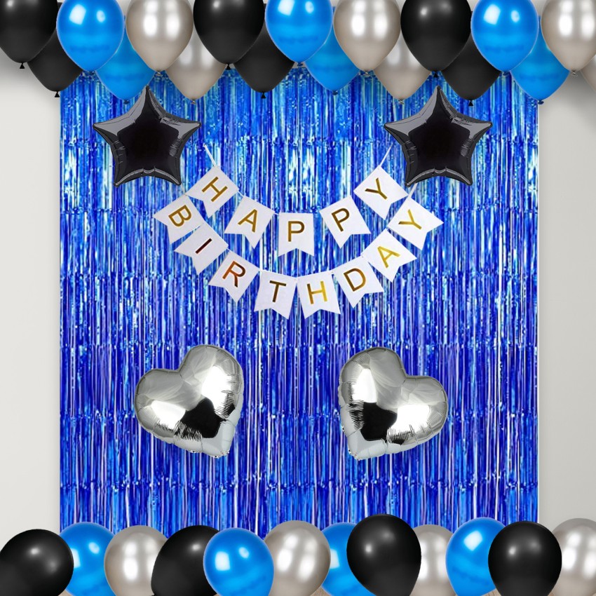 Stunning Blue and Black Birthday Decorations for an Unforgettable Celebration