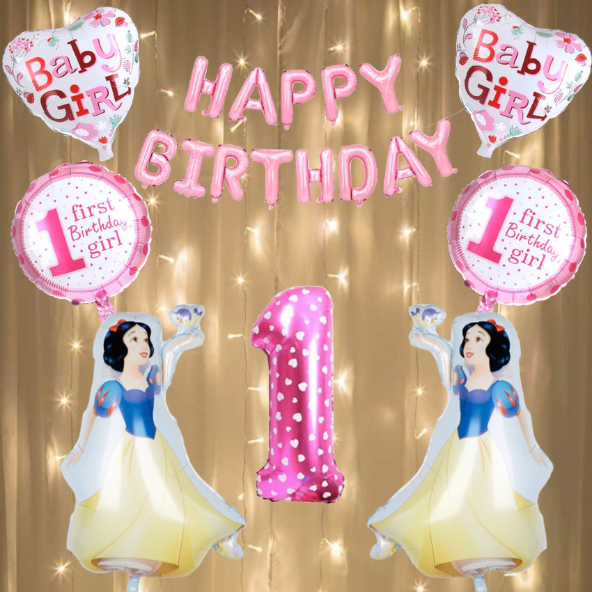 Share 72+ princess 1st birthday party decorations vova.edu.vn