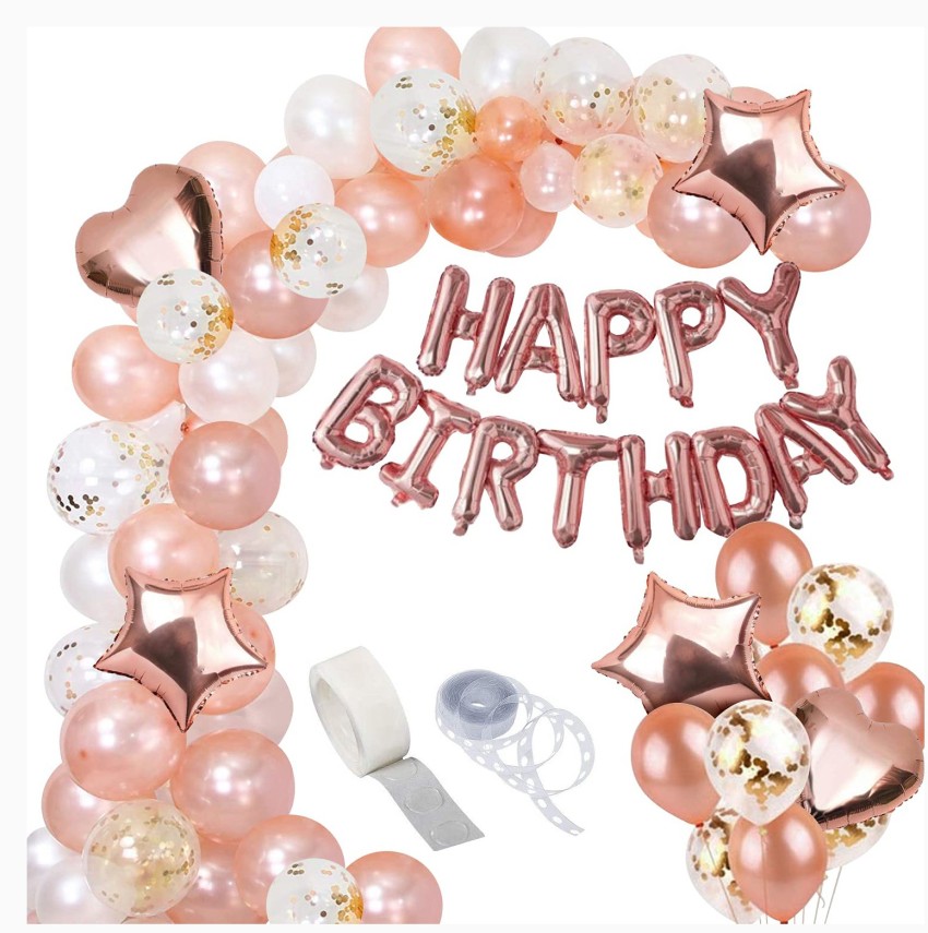 TTimmo4 White and Golden Birthday Decorations Theme for Girls Boys Wife  Husband etc. Price in India - Buy TTimmo4 White and Golden Birthday  Decorations Theme for Girls Boys Wife Husband etc. online