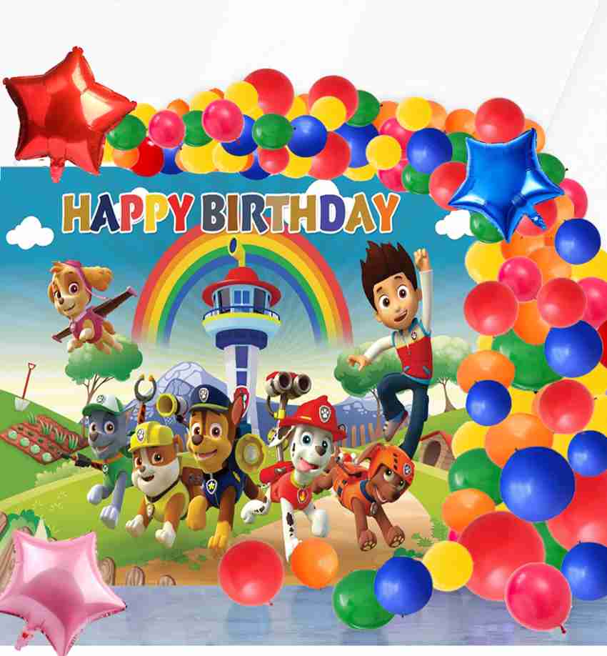 Paw Patrol Party Decoration Paw Patrol Balloons Paw Patrol 