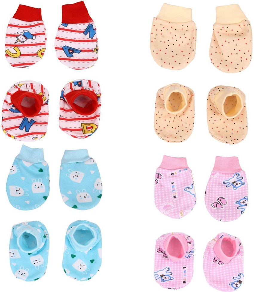 Newborn baby mittens and booties deals