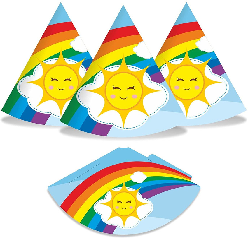 Rainbow party supplies discount