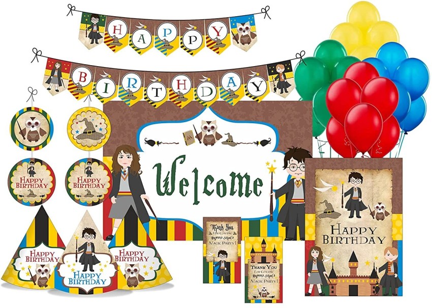 Harry Potter Birthday Decorations Kit