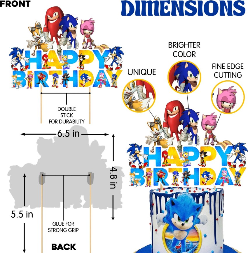 Sonic The Hedgehog Party Ideas for a Boy Birthday