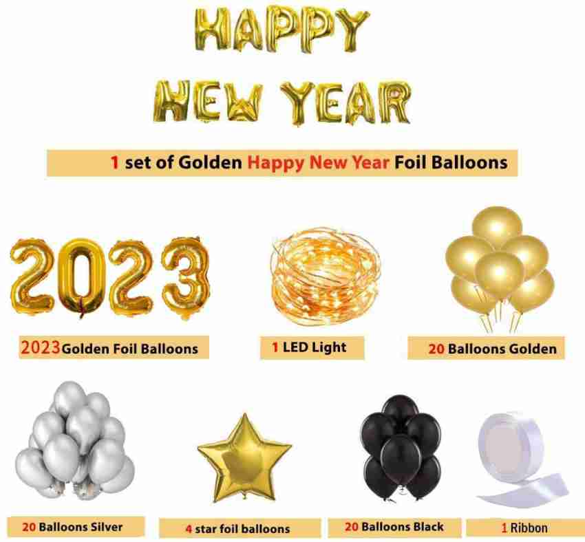 Anayatech Solid 2024 Happy New Year balloon - 55