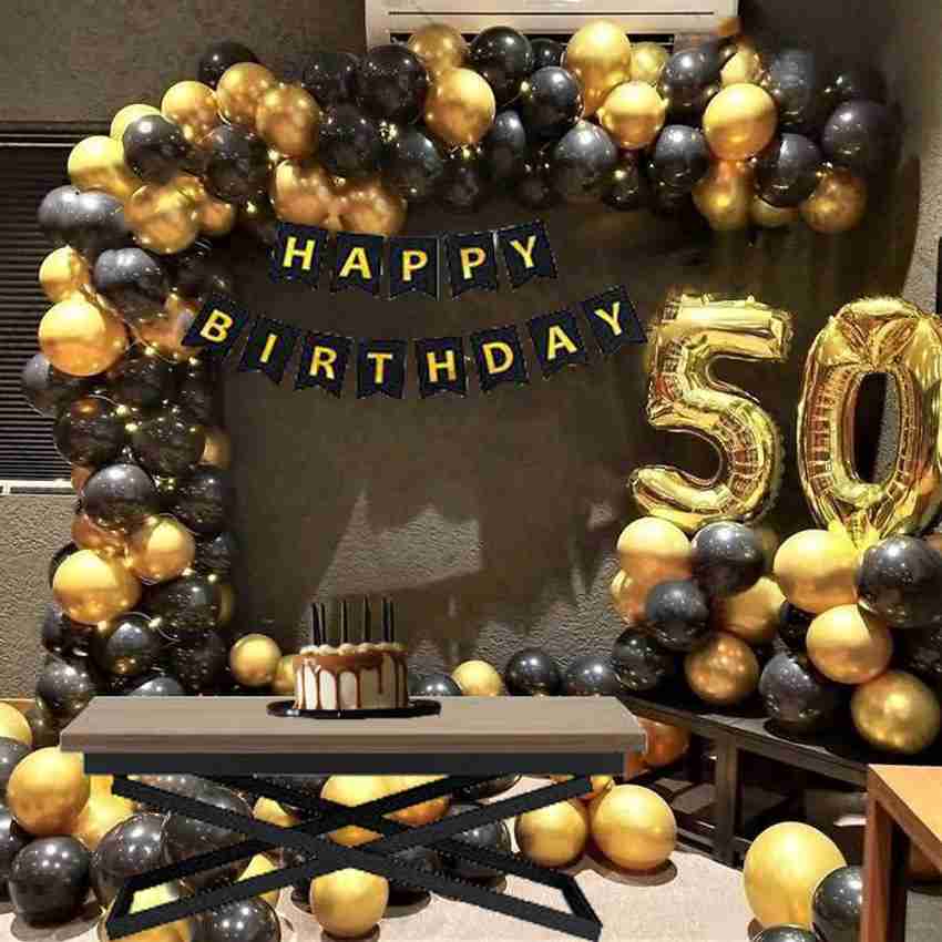 50th birthday store decoration ideas