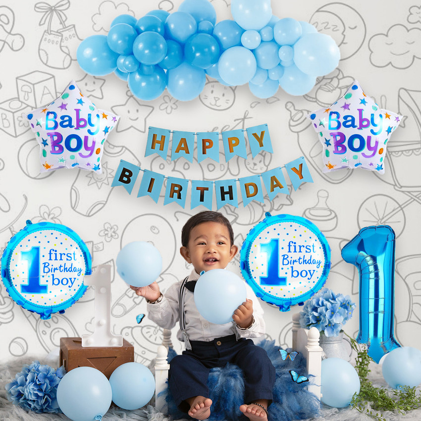 First birthday discount of baby boy