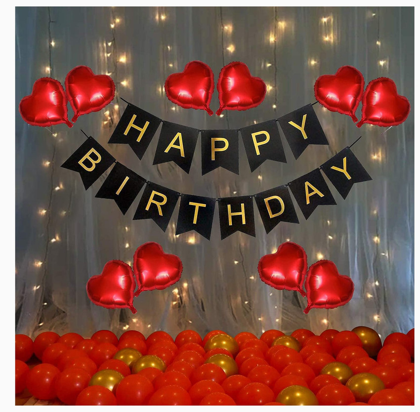TTimmo4 Red Birthday Decoration Theme for Girls Boys Girlfriend