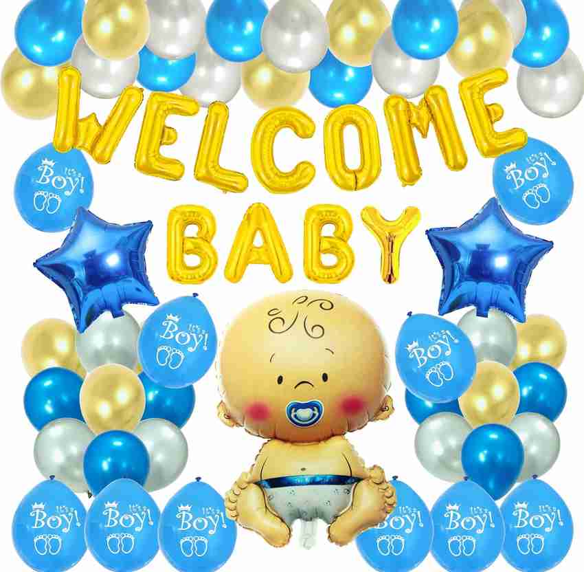 Large Foil Welcome Baby Balloon