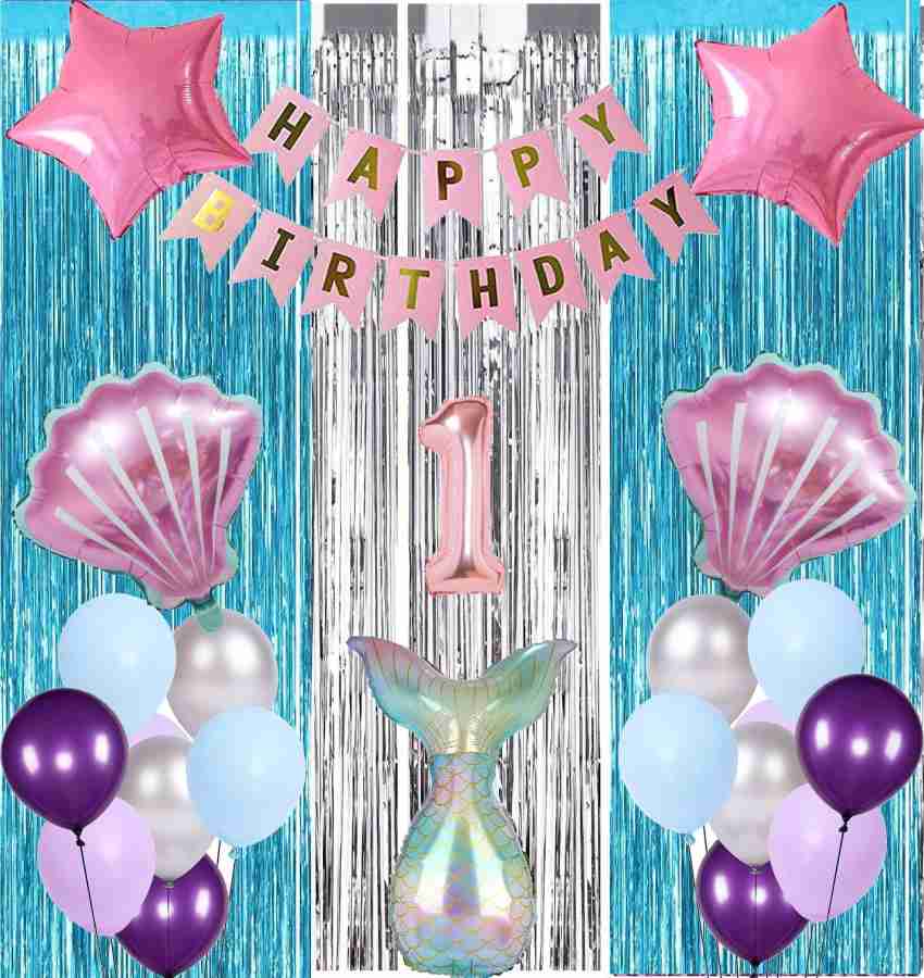 TOYXE Mermaid Fish Tail Birthday Balloon Arch Decoration Price in India -  Buy TOYXE Mermaid Fish Tail Birthday Balloon Arch Decoration online at