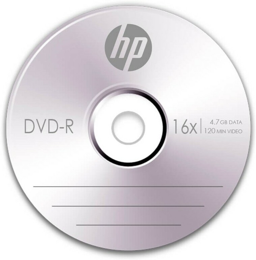 HP DVD Recordable DMA00070 Pack of 50 Disc Shrink Wrap Speed 16x  