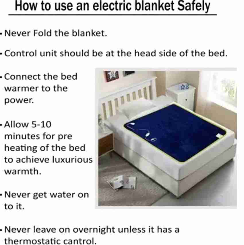 Warmland Solid Double Electric Blanket for Heavy Winter - Buy Warmland  Solid Double Electric Blanket for Heavy Winter Online at Best Price in  India | Flipkart.com