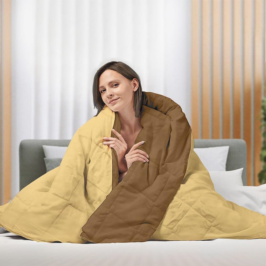 Linenovation Solid Single AC Blanket for AC Room - Buy