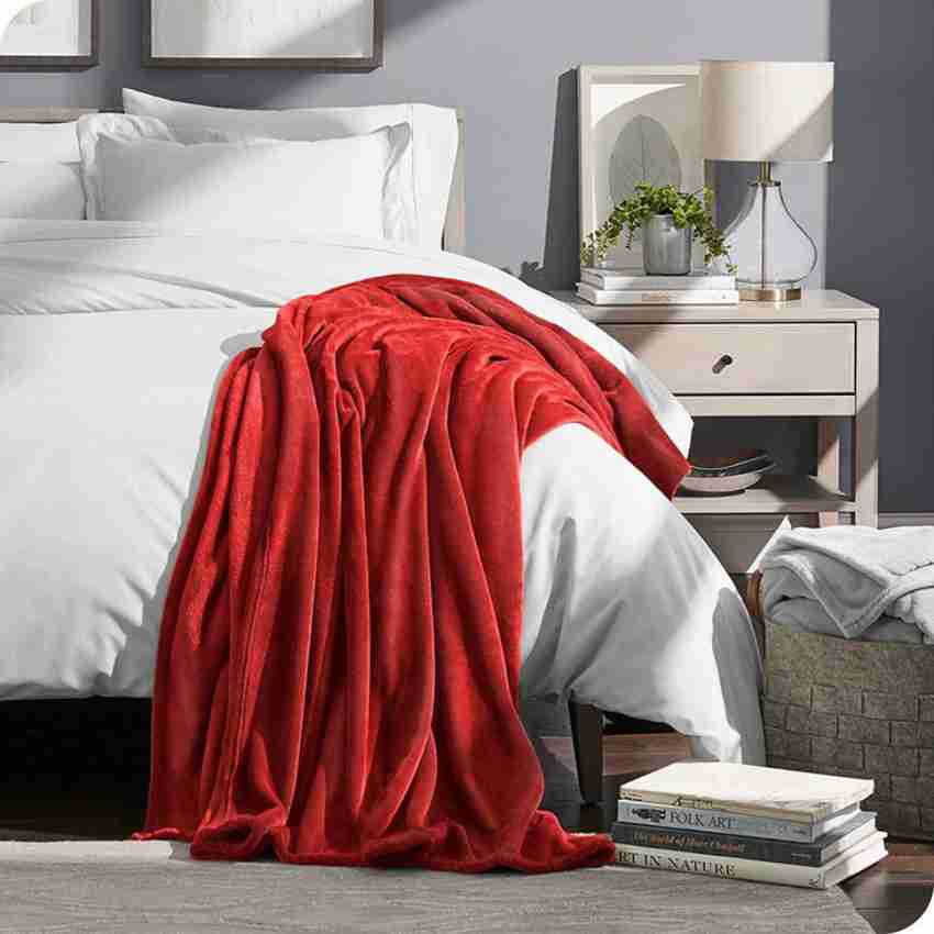 Flipkart SmartBuy Solid Double AC Blanket for Mild Winter