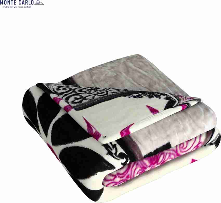 MONTE CARLO Printed Single Mink Blanket for AC Room Buy MONTE CARLO Printed Single Mink Blanket for AC Room Online at Best Price in India Flipkart