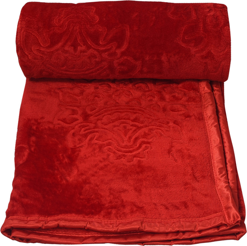 Magical floral single mink blanket outlet