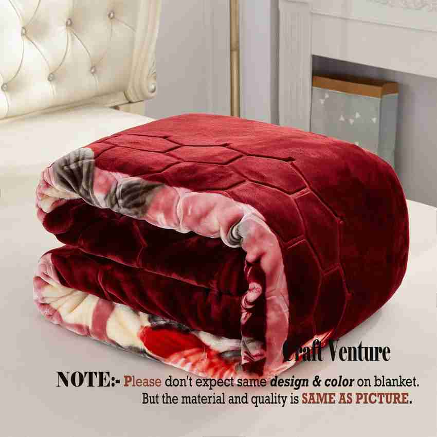 HOLYKRAFT Self Design Double Mink Blanket for Heavy Winter Buy HOLYKRAFT Self Design Double Mink Blanket for Heavy Winter Online at Best Price in India Flipkart