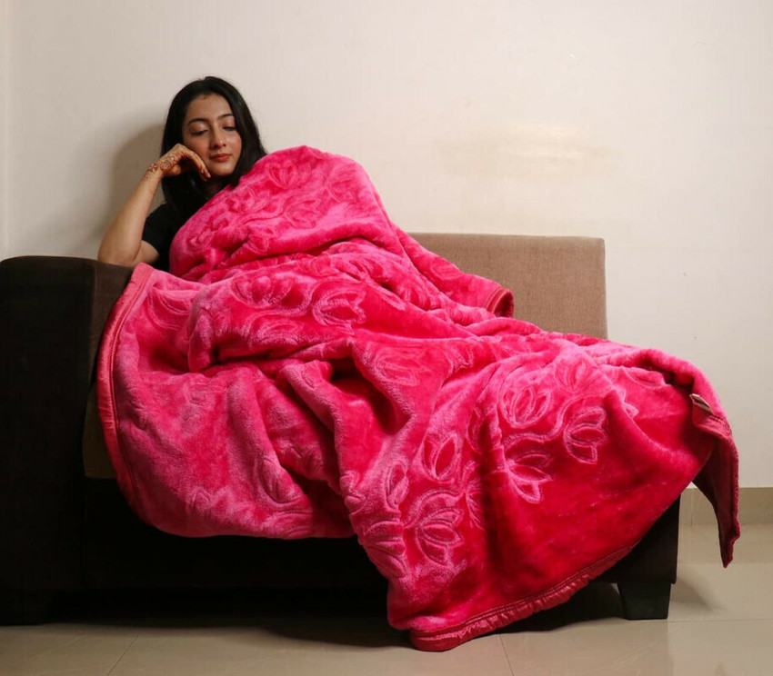JP SHINE Floral Single Mink Blanket for Heavy Winter Buy JP SHINE Floral Single Mink Blanket for Heavy Winter Online at Best Price in India Flipkart