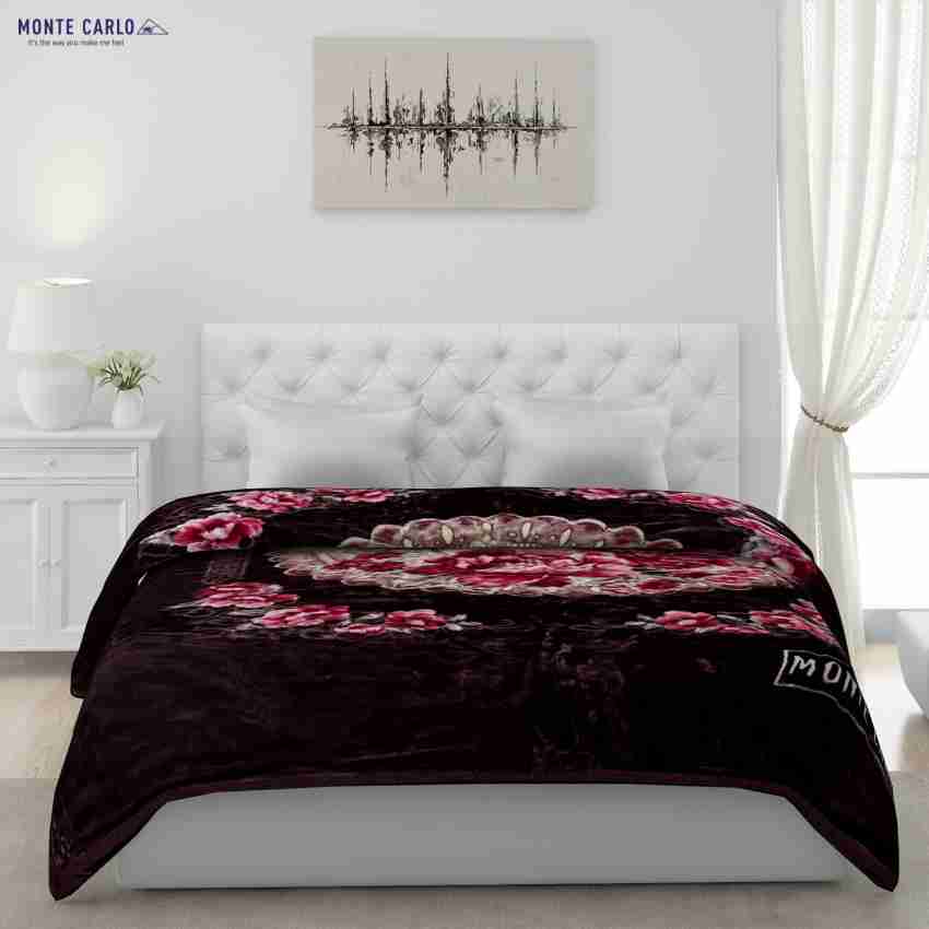 MONTE CARLO Printed Double Mink Blanket for Heavy Winter Buy MONTE CARLO Printed Double Mink Blanket for Heavy Winter Online at Best Price in India Flipkart