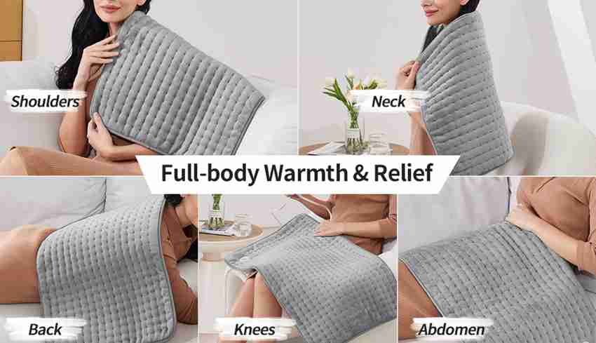 RBS Hot Pad Blanket with Auto Cut Warm Massage for Body Pain Relief Winter Reliever Heating Pad RBS Flipkart