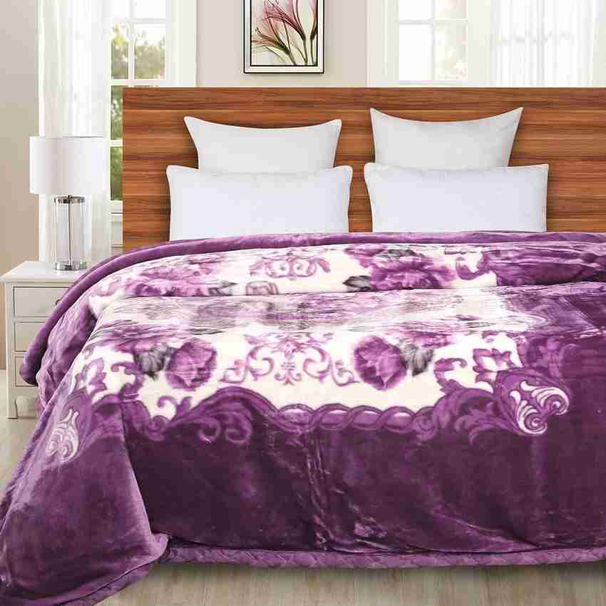 Signature Floral Double Mink Blanket for Heavy Winter Buy Signature Floral Double Mink Blanket for Heavy Winter Online at Best Price in India Flipkart