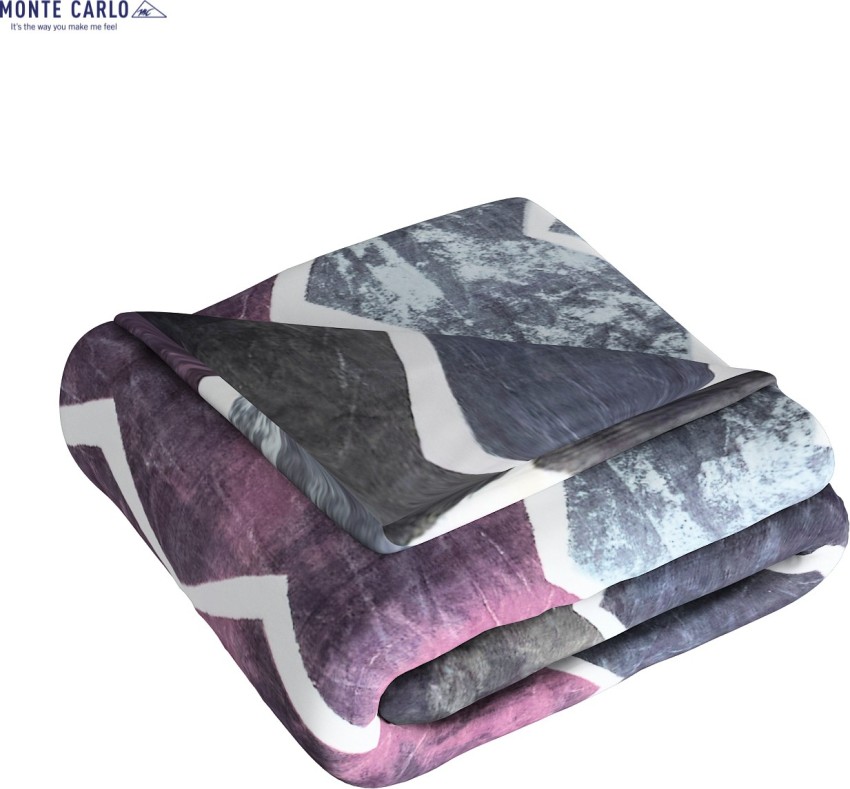 MONTE CARLO Printed Double Mink Blanket for Mild Winter Buy MONTE CARLO Printed Double Mink Blanket for Mild Winter Online at Best Price in India Flipkart