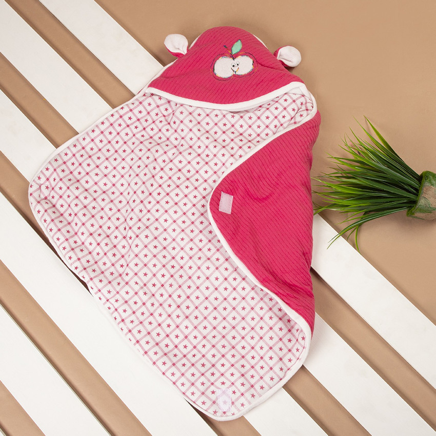 HIMYUG Printed Crib Hooded Baby Blanket for Heavy Winter Buy