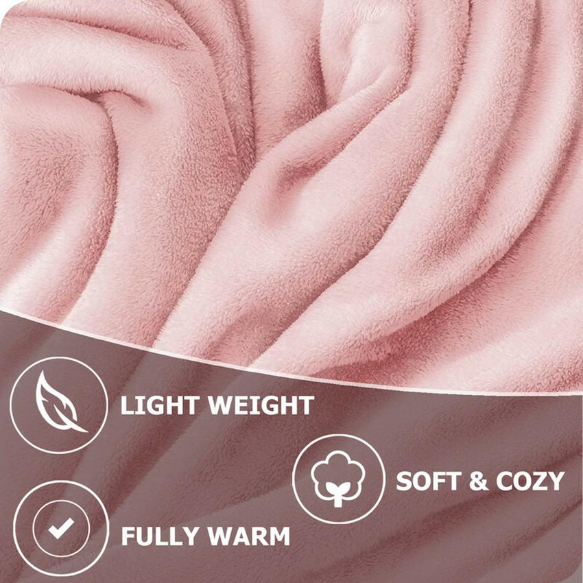 Flipkart SmartBuy Solid Double AC Blanket for Mild Winter