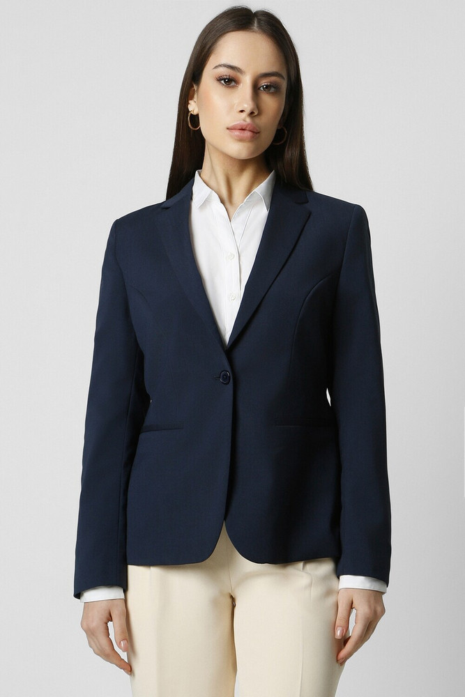 VAN HEUSEN Solid Single Breasted Formal Women Blazer Buy VAN HEUSEN Solid Single Breasted Formal Women Blazer Online at Best Prices in India Flipkart