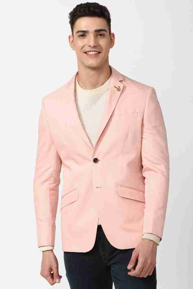 Pink sale casual blazer