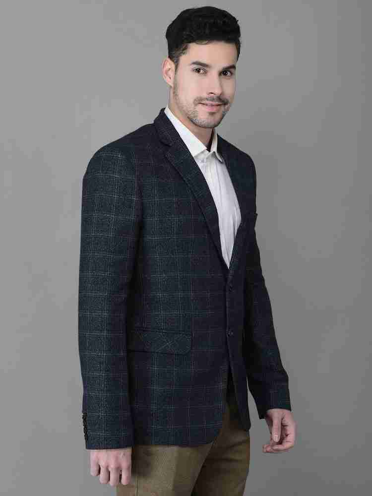 Canary London Checkered Single Breasted Casual Men Blazer - Buy Canary  London Checkered Single Breasted Casual Men Blazer Online at Best Prices in  India