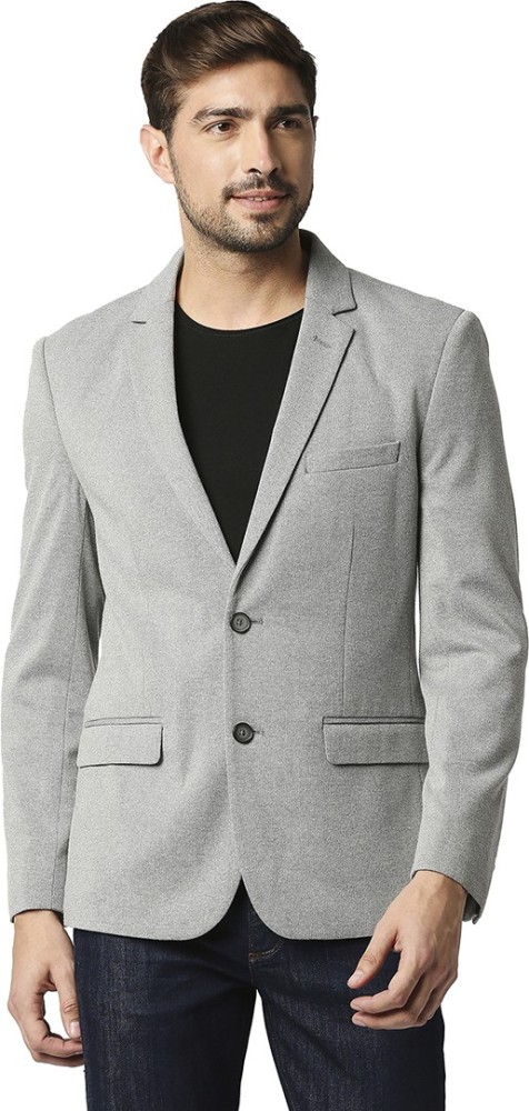 Casual blazer outlet grey