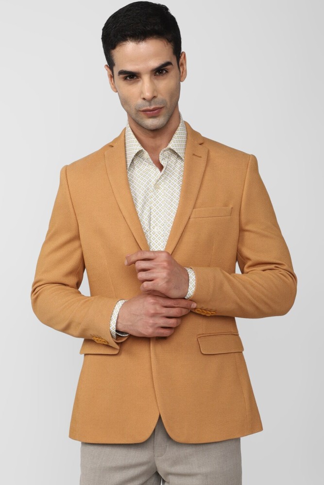 Light orange blazer mens hotsell