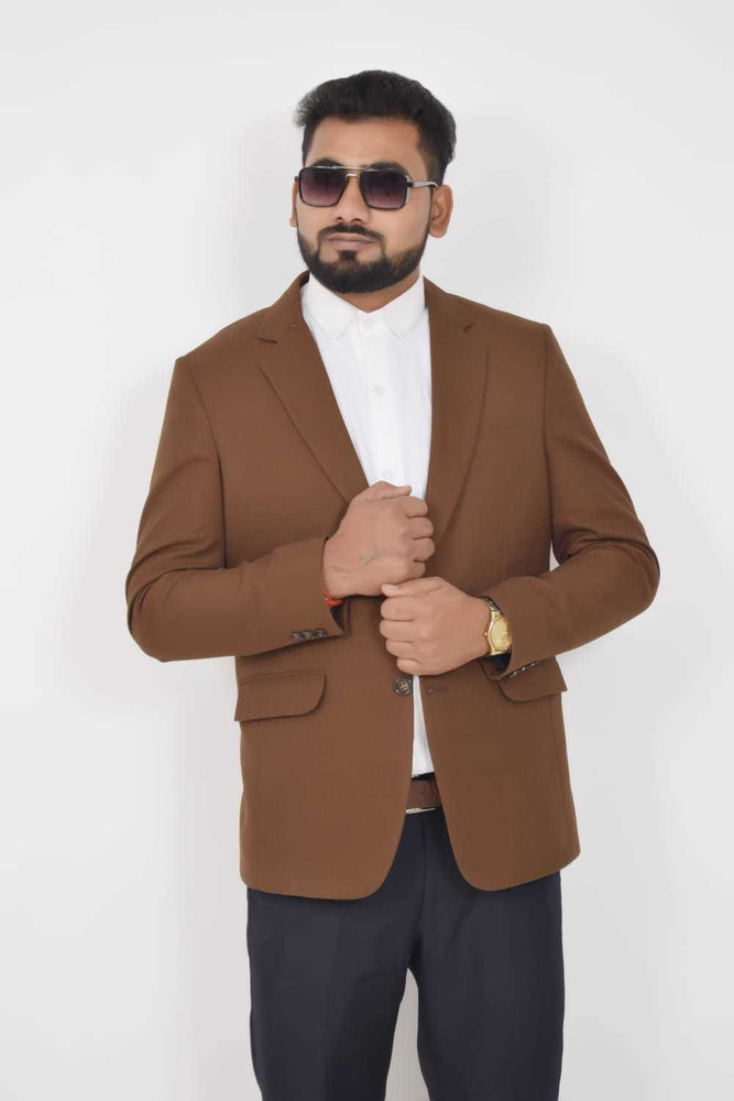 Chocolate discount color blazer