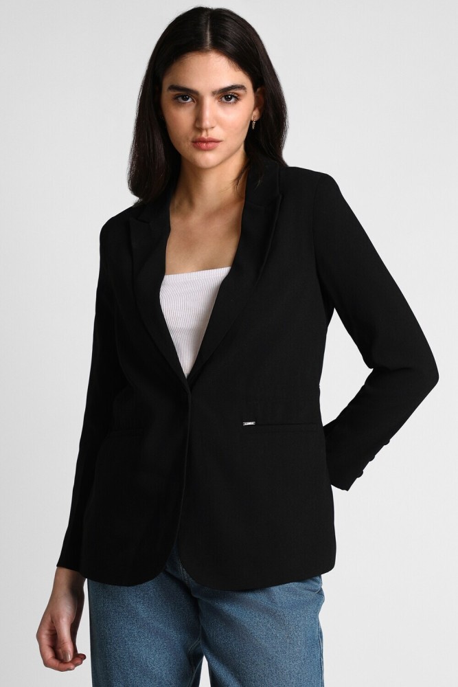 Allen solly hot sale black blazer