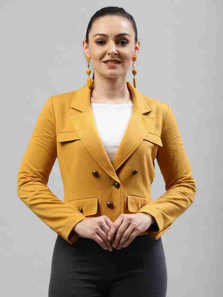 Mustard 2024 blazer womens