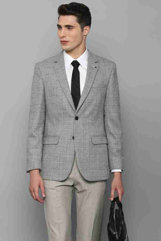 LOUIS PHILIPPE Blazer, Trouser Checkered Men Suit - Price History