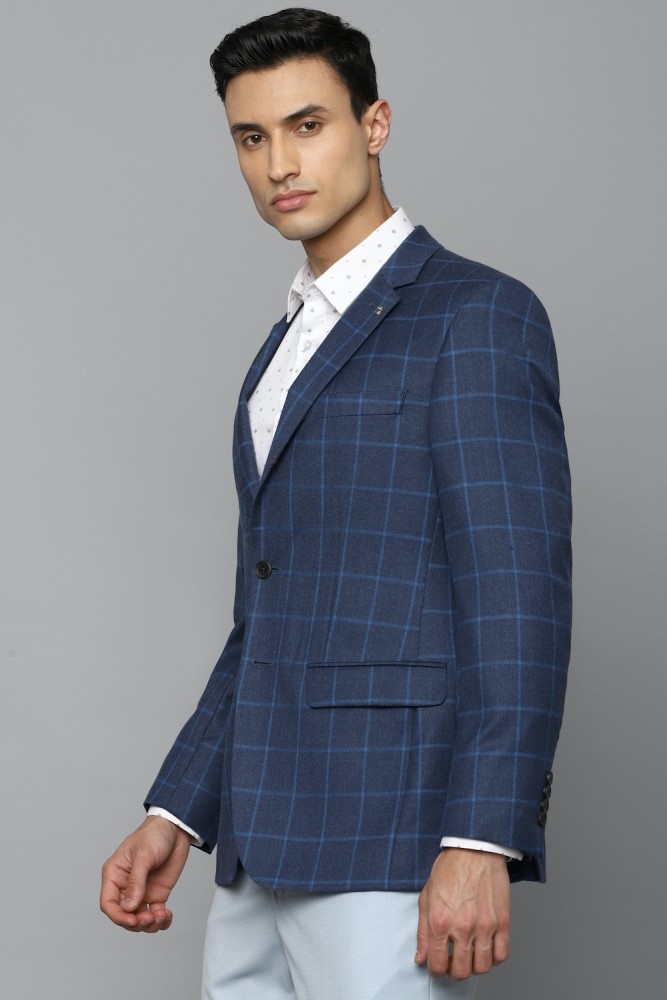 LOUIS PHILIPPE Checkered Single Breasted Formal Men Blazer - Buy LOUIS  PHILIPPE Checkered Single Breasted Formal Men Blazer Online at Best Prices  in India