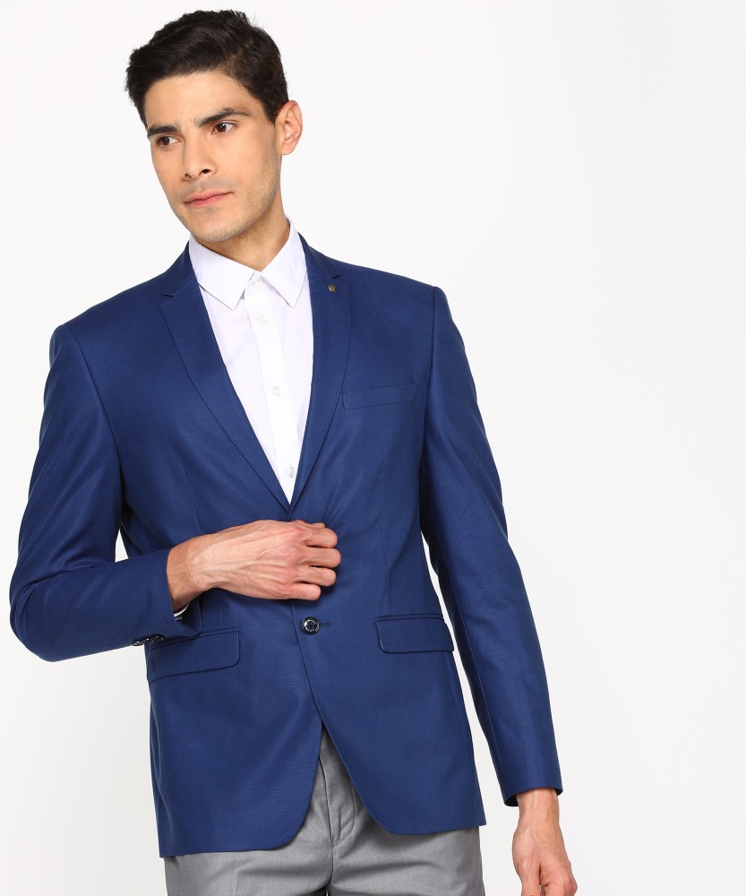 Allen solly blue blazer best sale