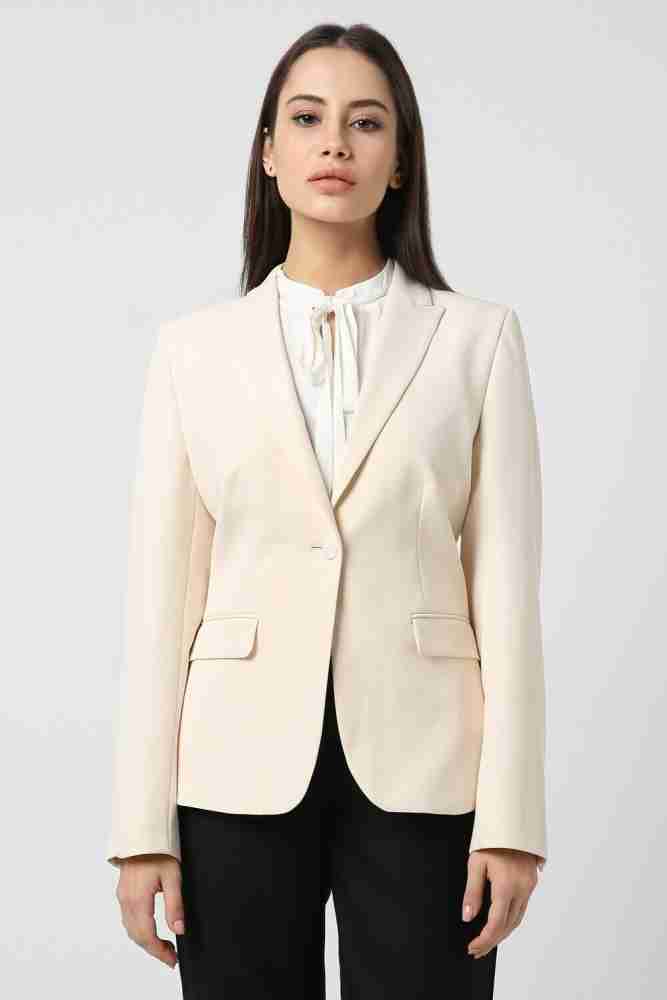 Van heusen hot sale white blazer