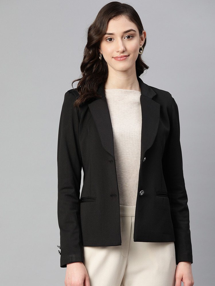 Women's casual clearance black blazer